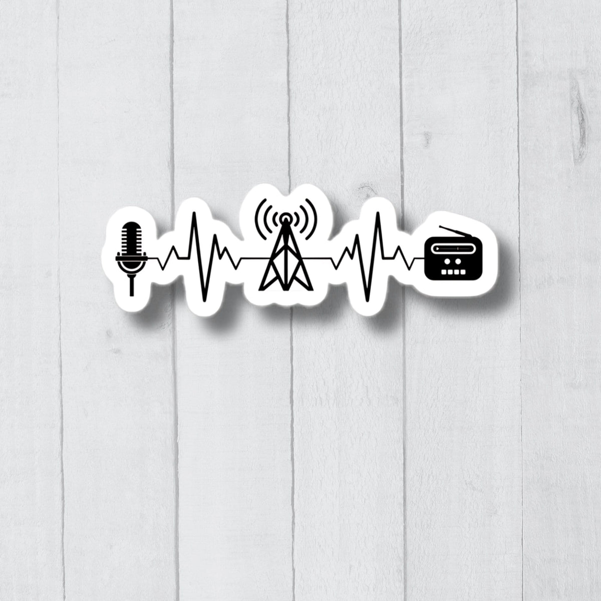 Cute Radio Host Sticker Amateur Radio Operator Decal Radio Enthusiast Sticker Radio Decalss Amateur Radio Gift Amateur Radio Stickers Graphic Tee – Soft Feel · Must-Have Style