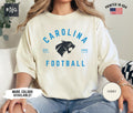Carolina Football Shirt Panthers Football Shirt Carolina Football Apparel Panthers Sports Apparel Retro Carolina Football Gift Graphic Tee – Bold Style · Great Gift For Fans