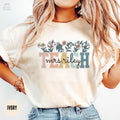 Personalized Teacher Shirt Wildflower Custom Mrs Teacher Name Tshirt Back to School TShirt New Teacher Gift for Her Graphic Tee – Cozy Vibes · Top Pick For Any Outfit