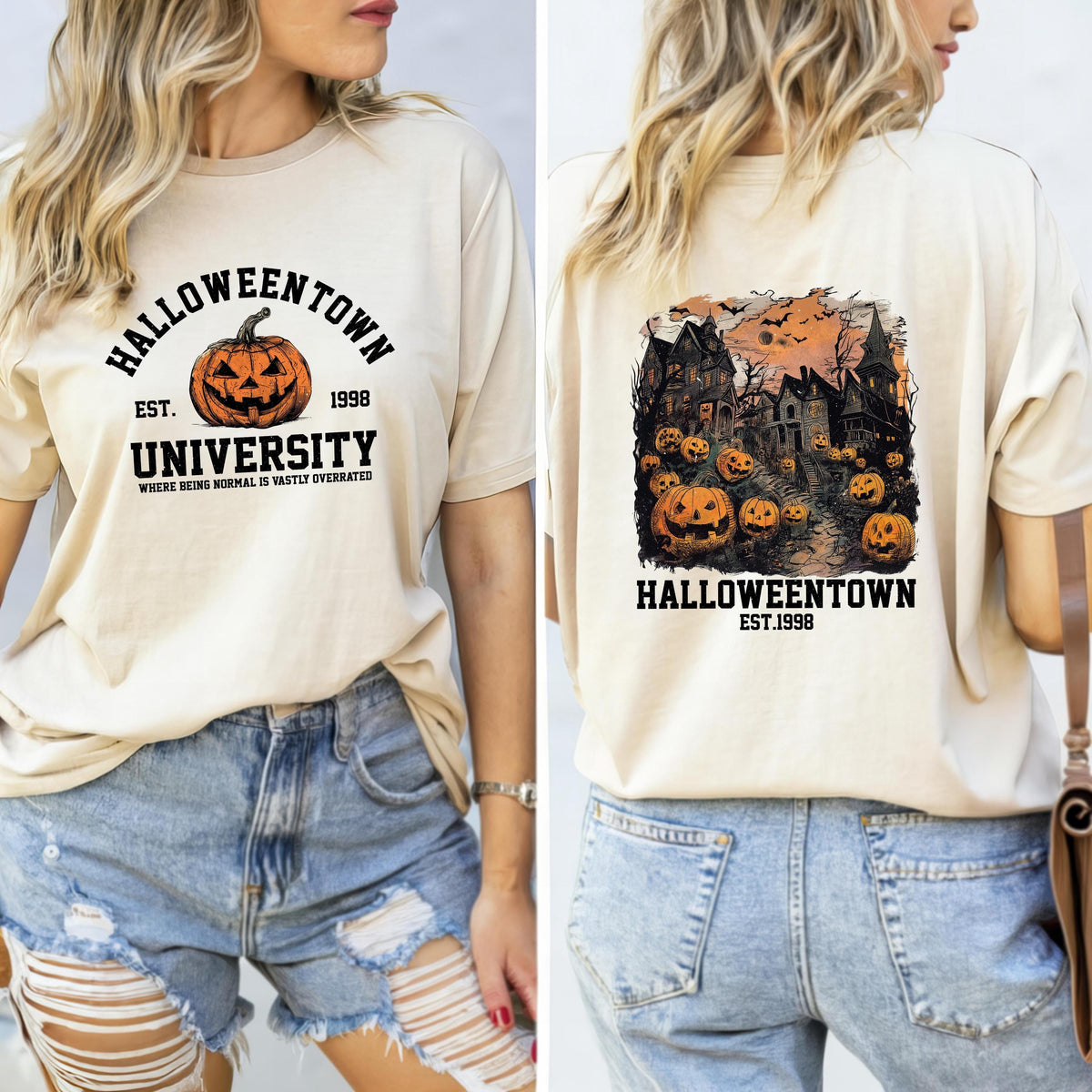 Halloweentown Est 1998 Sweatshirt Halloweentown University Retro Halloweentown Sweatshirt Fall Sweatshirt Halloween Sweatshirt Sweatshirt – Aesthetic Look · Perfect For Daily Wear