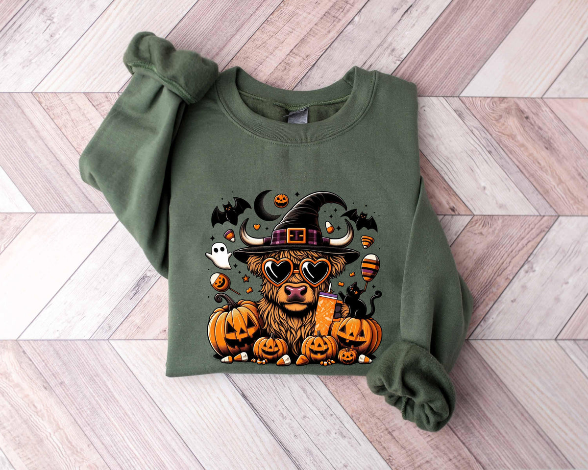 Boo Ghost Cow Halloween Shirt Halloween Cow Shirt Funny Cow Shirts Cow Sweatshirt Funny Halloween Shirt Halloween Matching Tee Sweatshirt – Soft Feel · Must-Have Style