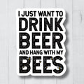 Bee Vinyl Stickers Bee Lover Gift Funny Bee Decal Cute Beekeeper Stickers Bee Car Decals Beekeeping Stickers Beekeeper Gift Graphic Tee – Bold Style · Trending Graphic Apparel