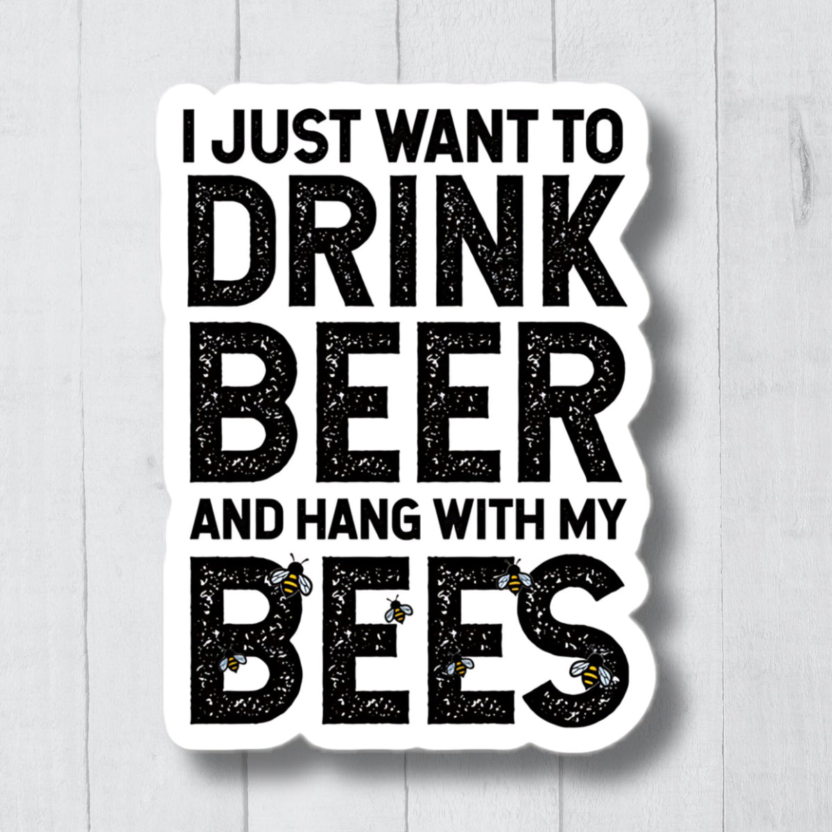 Bee Vinyl Stickers Bee Lover Gift Funny Bee Decal Cute Beekeeper Stickers Bee Car Decals Beekeeping Stickers Beekeeper Gift Graphic Tee – Bold Style · Trending Graphic Apparel