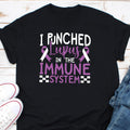 I Punched Lupus in the Immune System Shirt Lupus shirt Lupus Ribbon Shirt Lupus Warrior Graphic Tees Lupus Awareness Graphic Tee – Everyday Comfort · Perfect For Daily Wear