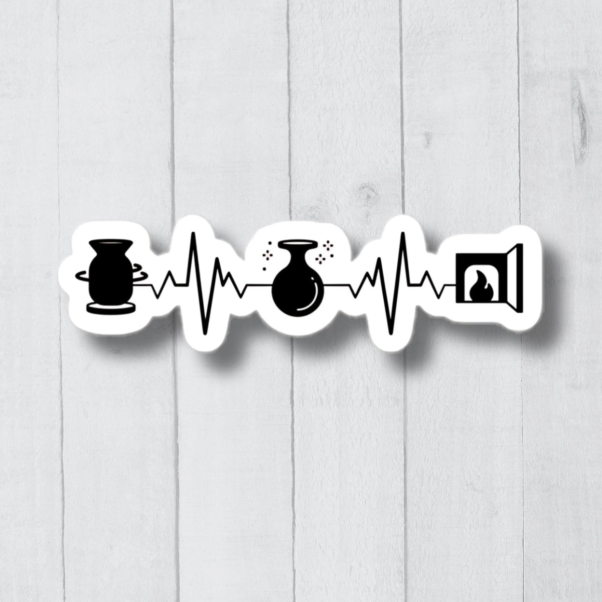 Pottery Vinyl Sticker Pottery Sticker Ceramic Sticker Ceramic Artist Sticker Pottery Gift Pottery Tools Decal Artist Artist Gifts Graphic Tee – Feel-Good Design · Must-Have Style