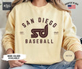 San Diego Baseball Sweatshirt Retro Padres Baseball Sweatshirt Padres Baseball Sweatshirt Padres Sports Fan Apparel San Diego Gift Sweatshirt – Aesthetic Look · Perfect For Daily Wear