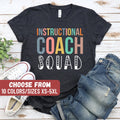 Instructional Coach Shirt Literacy Coach Shirt Coach Gift Instructional Coach Tees Coach Appreciation Gift Instructional Coach Gift Graphic Tee – Feel-Good Design · Perfect For Daily Wear