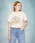 Cute Fayetteville Arkansas Tee Shirt for Friend who Loves Northwest Arkansas It39s a Good Day to Visit the Library Book Lover Gift Idea Graphic Tee – Cozy Vibes · Must-Have Style