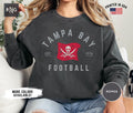 Tampa Bay Football Shirt Buccaneer Football Gameday Sweatshirt Bucs Football Crewneck Tampa Bay Sports Apparel Buccaneer Football Gift Sweatshirt – Aesthetic Look · Trending Graphic Apparel