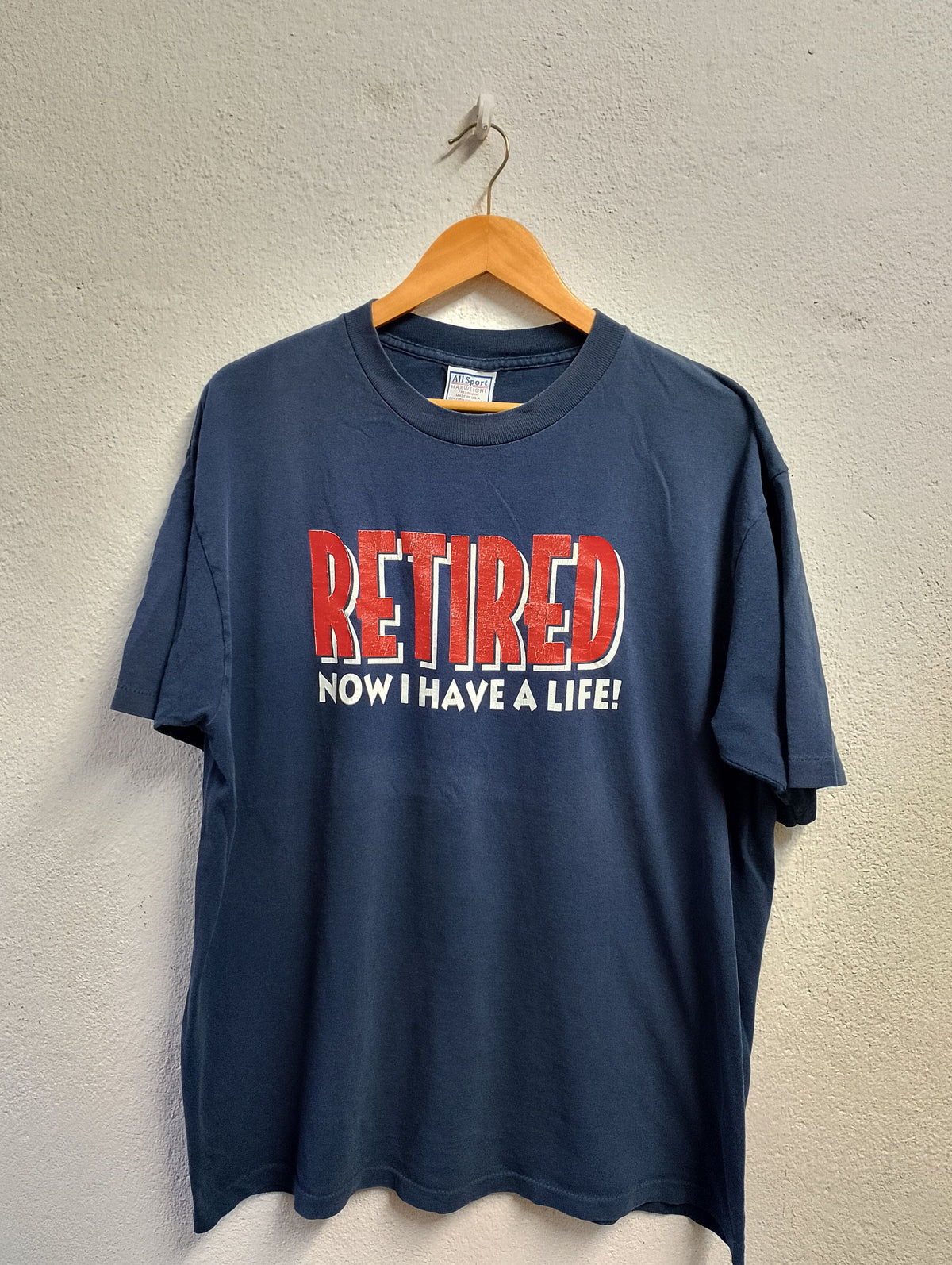 vintage I39m retired t shirt XL Graphic Tee – Soft Feel · Must-Have Style