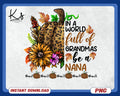 In A World Full Of Grandmas Be A Nana Png Custom Grandma Nana Mimi Shirt with Grandkids Names Png Mimi Pumpkin Png Thanksgiving Nana Png Graphic Tee – Premium Graphic · Great Gift For Fans