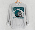 Philadelphia Football Blue Est 1933 Retro Sweatshirt Philadelphia Football Team Helmet Vintage 90s Hoodie American Football Sweatshirt Hoodie – Feel-Good Design · High-Quality Print