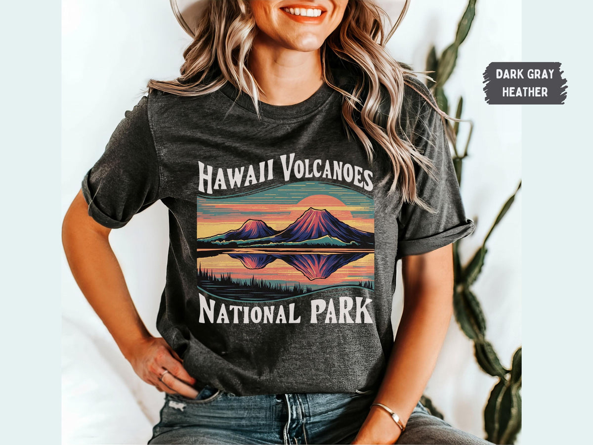 Hawaii Volcanoes National Park shirt Hawaii Bachelorette shirt Vintage Aloha State gift Vacation Trip Kauai Hibiscus tee Hawaii Souvenir Graphic Tee – Aesthetic Look · Perfect For Daily Wear