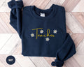 Embroidered Teacher Daisy Sweatshirt Floral Crewneck Fall Teaching Sweatshirt Gift for New Teacher Teacher Appreciation Back to School Sweatshirt – Aesthetic Look · Perfect For Daily Wear