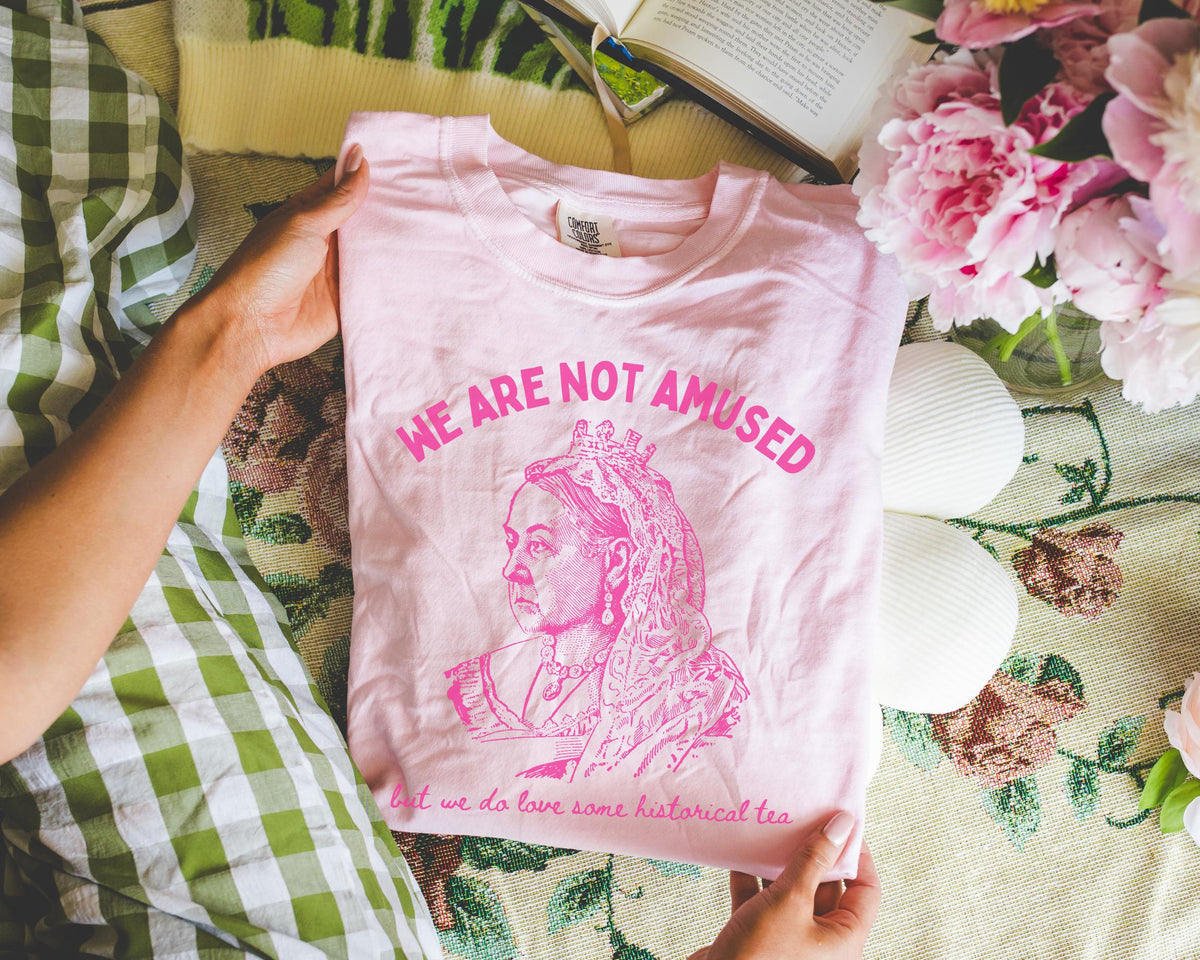 Funny English History Teacher TShirt Cute Queen Victoria History Major TShirt for Historian Women39s History European History Buff Gift Graphic Tee – Aesthetic Look · Trending Graphic Apparel