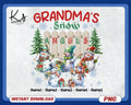 Personalized Winter Grandma Png Grandma Snow Angels Png Frozen Png Snowman Winter Png Snowflake Png Christmas Snowman Png Winter Png Graphic Tee – Fan Favorite · Perfect For Daily Wear