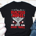 I39m A Dialysis Nurse and I Love A Good Thrill Shirt Dialysis Technician Shirt Dialysis Tech Shirt Dialysis Nurse Shirt Nephrology Nurse Graphic Tee – Warm & Stylish · High-Quality Print