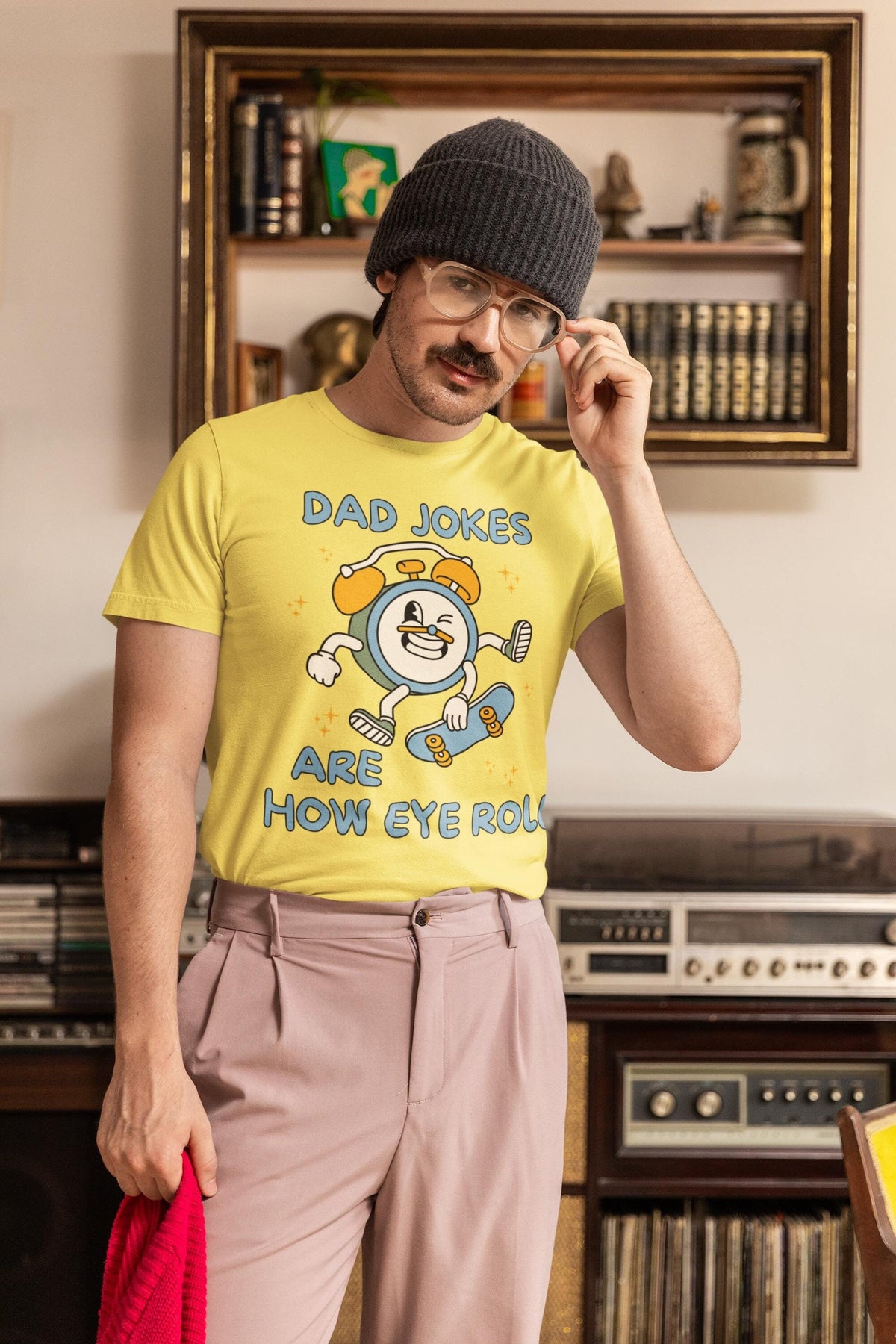 Funny Dad Tee Shirt for First Time Dad Who Loves Awesome Jokes and Skateboarding Retro 90s Aesthetic TShirt Silly Parent Father39s Day Graphic Tee – Aesthetic Look · Must-Have Style