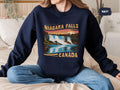 Vintage Niagara Falls Sweatshirt Ontario Canada Sweater New York State travel Crewneck Niagara Falls Souvenir Niagara Pullover Unisex Sweatshirt – Premium Graphic · Perfect For Daily Wear