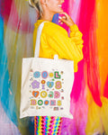 Cute Reading Teacher Tote Bag for School Librarian Elementary School Teacher Adorable Y2K Aesthetic Tote for Library Book Lover Bookworm Tote Bag – Soft Feel · Trending Graphic Apparel
