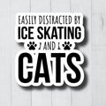 Figure Skating Stickers Skating Stickers Ice Skating Stickers Figure Skate Stickers Ice Skating Gifts Figure Skater Vinyl Decals Graphic Tee – Aesthetic Look · Perfect For Daily Wear