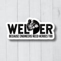 Funny Welder Sticker Welding Decal Welder Decal Funny Welding Decal Welding Sticker Welding Box Decal Welding Gift Welding Lover Gift Graphic Tee – Soft Feel · High-Quality Print