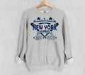 New York Baseball Navy Vintage Stadium With Est Number 1903 Sweatshirt NY Baseball Team Retro Hoodie Baseball Mom Shirt Gameday Shirt Hoodie – Easygoing Wear · Perfect For Daily Wear