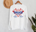 Chicago Baseball Blue And Red Vintage Stadium With Est Number 1876 Sweatshirt Chicago Baseball Team Retro Hoodie Baseball Mom Sweatshirt Hoodie – Easygoing Wear · High-Quality Print