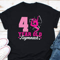 4 Years Old Gymnast Shirt Gymnastics Birthday Shirt Gymnast Shirt Gymnastics Shirt Kids Gymnastics Shirt Gymnastic Lover Shirt Graphic Tee – Warm & Stylish · Trending Graphic Apparel