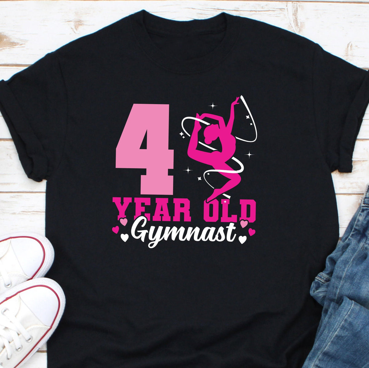 4 Years Old Gymnast Shirt Gymnastics Birthday Shirt Gymnast Shirt Gymnastics Shirt Kids Gymnastics Shirt Gymnastic Lover Shirt Graphic Tee – Warm & Stylish · Trending Graphic Apparel