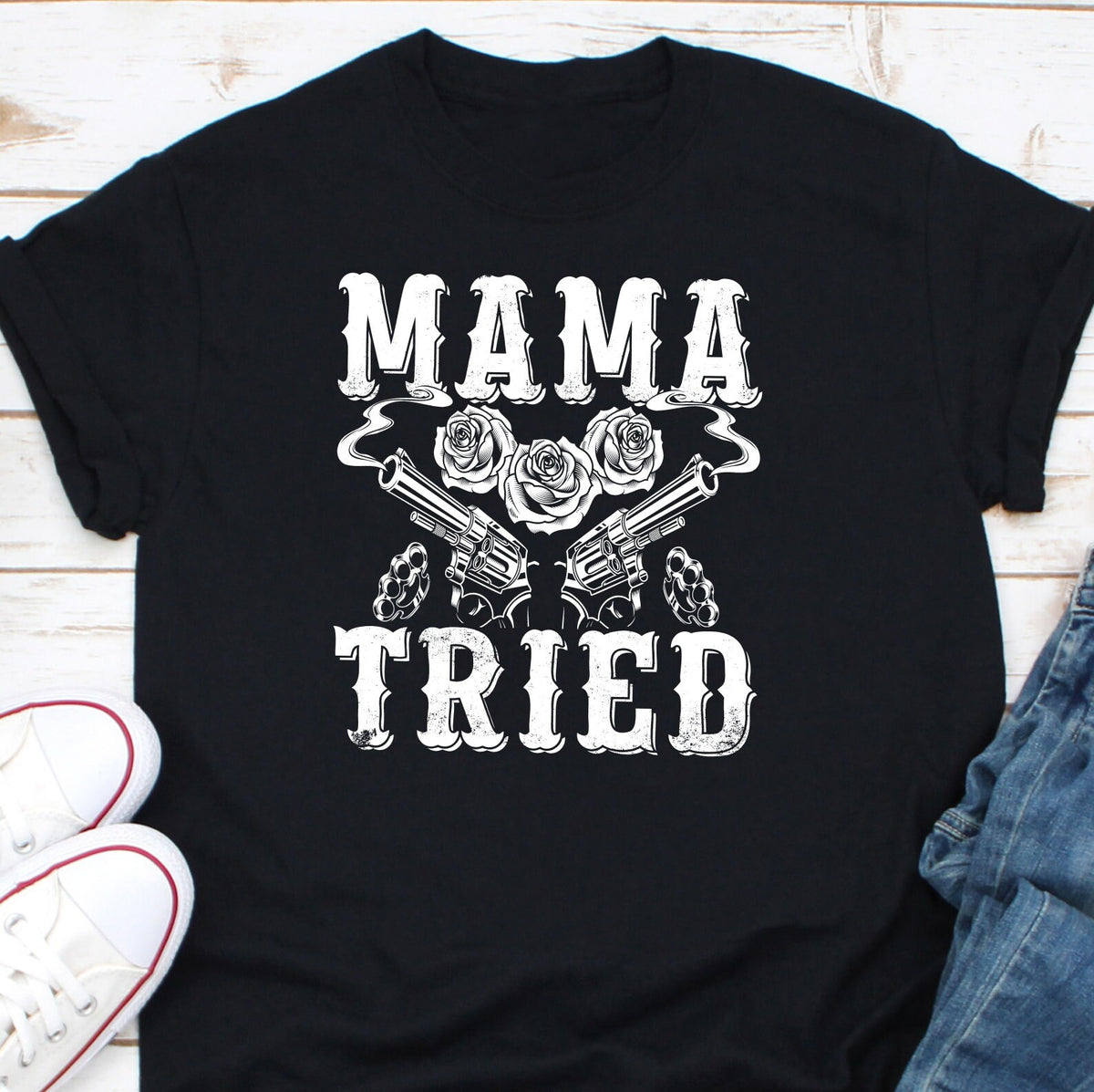 Mama Tried Shirt Gift For Mom Mama Shirt Gift For Mom Best Mom Shirt Mother39s Day Shirt Mama Life Shirt Mom Love Shirt Mommy Shirt Graphic Tee – Cozy Vibes · Top Pick For Any Outfit