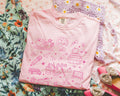 Cute Back To School Teacher Tee Shirt with Peppy Y2K Tattoo Aesthetic Kindergarten Crew Teacher School Principal Gift First Day of School Graphic Tee – Aesthetic Look · High-Quality Print