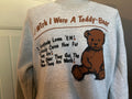 Vintage 9039s I Wish I were a Teddy Bear Funny Crewneck Sweatshirt XXL Sweatshirt – Bold Style · Perfect For Daily Wear