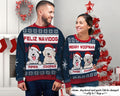 Merry Woofmas Dog Personalized Custom Ugly Sweatshirt Unisex Wool JumperChristmas Gift For Pet OwnersPet Lovers Custom Dog Sweater Sweatshirt – Warm & Stylish · Must-Have Style