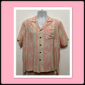 HS143 Vintage bamboo print rayon Hawaiian shirt Graphic Tee – Aesthetic Look · High-Quality Print
