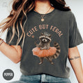 Feral Comfort Colors Funny Raccoon Shirt Cute Raccoon Lover Gift Racoon Unhinged TShirt Sarcastic Raccoon Meme Shirt Halloween 2024 Tee Graphic Tee – Fan Favorite · High-Quality Print