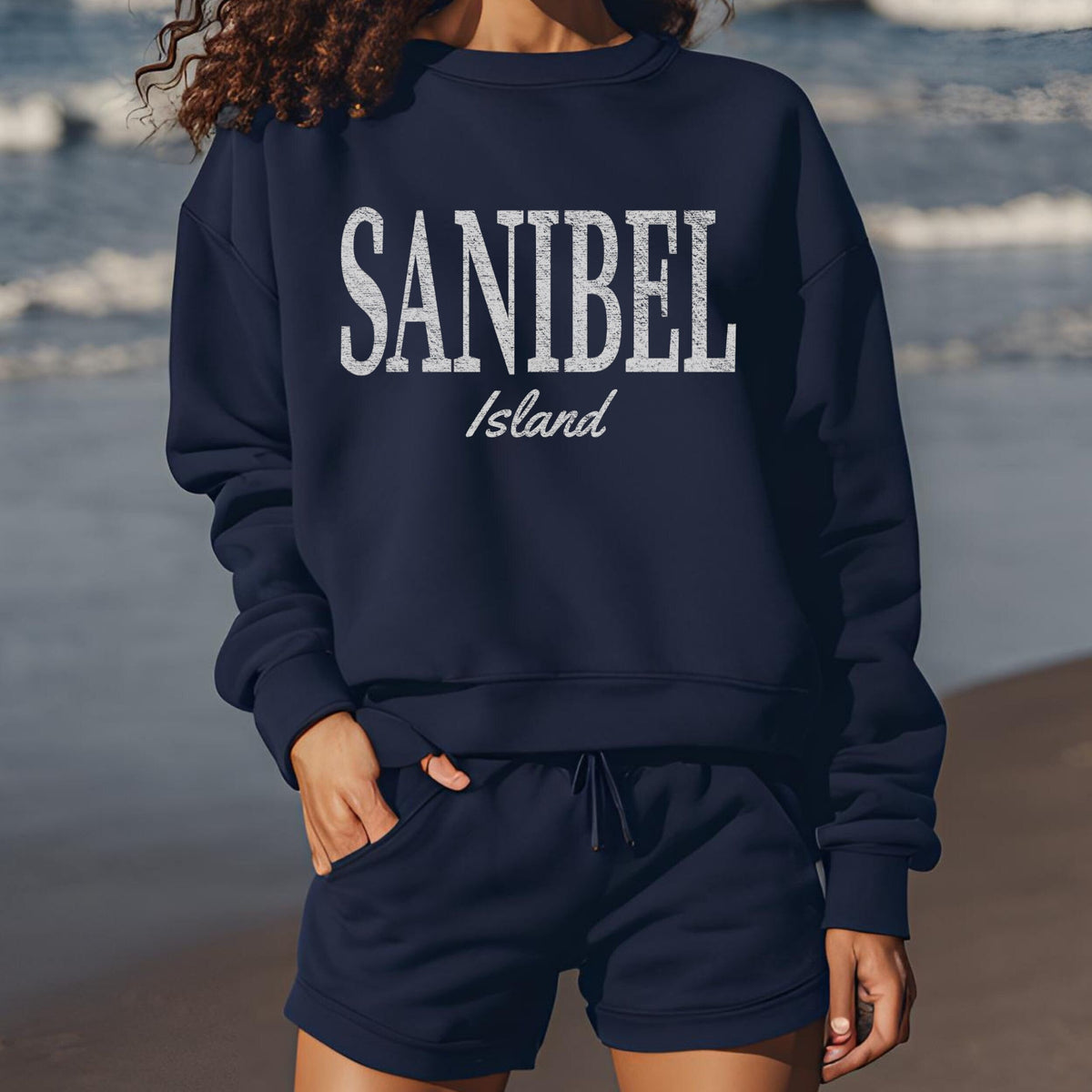 Sanibel Island Sweatshirt Sanibel Florida Shirt Florida Vacation Shirt Spring Break Crewneck Pullover FL Beach Shirt Sweatshirt – Soft Feel · Great Gift For Fans