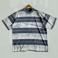 Double Sided Bleached shirt Striped t shirt faded black cotton t shirt graphic tee Graphic Tee – Bold Style · Great Gift For Fans