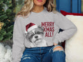Xmas Sweater Christmas Sweatshirt Shih Tzu Dog Santa Hat Dog Lover Gifts Pet Christmas Shirt Holiday Season Merry Xmas Jumper Sweatshirt – Premium Graphic · Must-Have Style