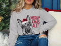 Xmas Sweater Christmas Sweatshirt German Shepherd Dog Santa Hat Dog Lover Gifts Pet Christmas Shirt Holiday Season Merry Xmas Jumper Sweatshirt – Cozy Vibes · Great Gift For Fans