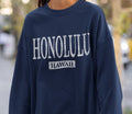 Honolulu Hawaii Sweatshirt Honolulu Shirt Honolulu Sweatshirt Hawaii Sweatshirt Beach Crewneck Spring Break Sweatshirt Beach Pullover Sweatshirt – Fan Favorite · Must-Have Style