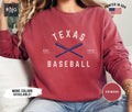 Texas Baseball Sweatshirt Ranger Baseball Sweatshirt Retro Ranger Baseball Sweatshirt Texas Sports Fan Apparel Texas Baseball Gift Sweatshirt – Cozy Vibes · Trending Graphic Apparel