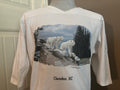 Vintage 200039s White Wolf Cherokee North Carolina 34s Sleeve T shirt M Graphic Tee – Soft Feel · Perfect For Daily Wear