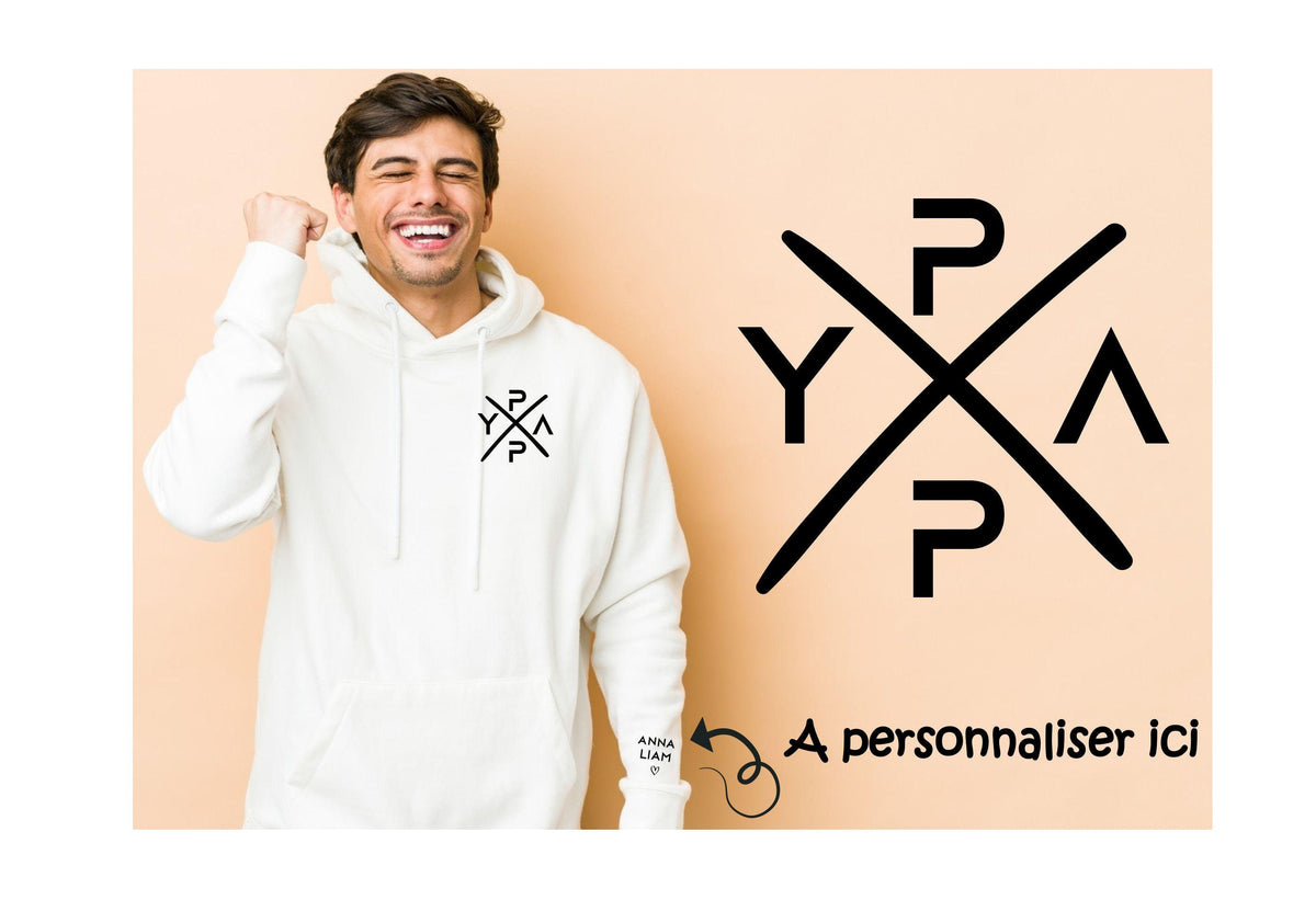 Cadeau personnalis papypapi sweat personnalis papy fte des grands pres anniversaire papypapi Nol papipapy Graphic Tee – Soft Feel · Perfect For Daily Wear
