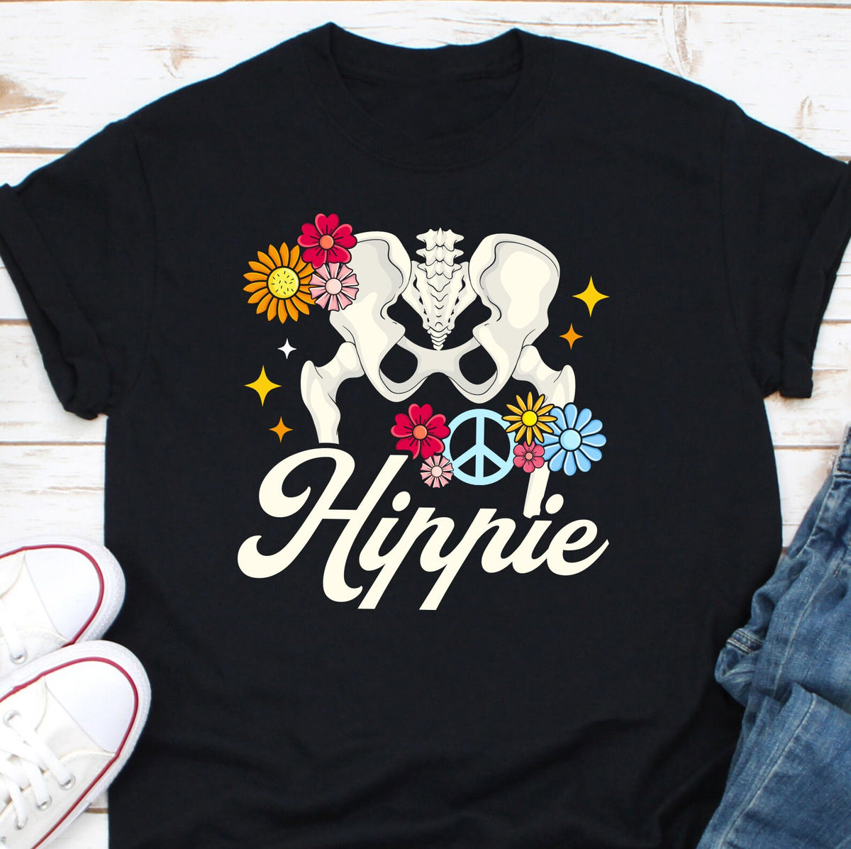 Hippie T Shirt Funny Anatomy Shirt Joint Replacement Shirt Funny Hip Replacement Shirt 7039s Hip Shirt Physical Therapy Shirt Graphic Tee – Soft Feel · Top Pick For Any Outfit