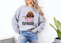 Funny Dog Sweatshirt Bloodhound Therapist Hoodie Dog Drinking Coffee Sweater Dog Lover Gift Cute Dog Graphic Pullover Dog Humor Apparel Hoodie – Aesthetic Look · High-Quality Print