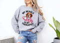 Funny Dog Sweatshirt Beagle Therapist Sweatshirt Coffee Drinking Dog Sweatshirt Humorous Graphic Sweatshirt Gift Sweatshirt – Soft Feel · Perfect For Daily Wear