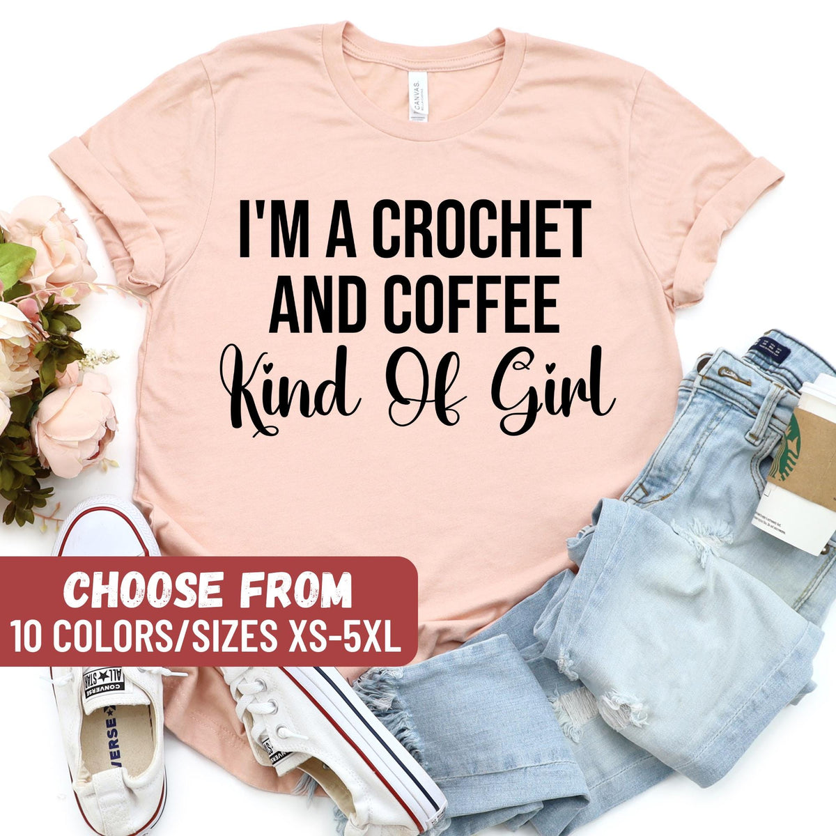 Funny Crochet Shirt Crochet Lover Shirt Crochet Tees Crocheter Shirt Crocheting Tshirt Funny Knitting Shirt Crochet Graphic Tees Graphic Tee – Feel-Good Design · High-Quality Print