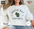 Green Bay Football Sweatshirt Packer Football Sweatshirt Green Bay Football Crewneck Wisconsin Sports Apparel Packer Football Fan Gift Sweatshirt – Fan Favorite · High-Quality Print