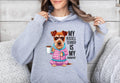 Funny Dog Therapist Unisex Hoodie Drinking Coffee Russell Terrier Design Cute Dog Lover Gift Casual Unisex Hoodie for Dog Owners Hoodie – Bold Style · Must-Have Style